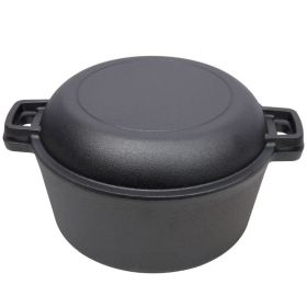 Multi-usage Cast Iron Pot for Outdoor Camping Grill