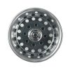 (3 pack) Stainless Steel Deluxe Kitchen Sink Strainer Silver for 3.5" Drains