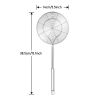 1pc Strainer Spoon; Solid Stainless Steel Spider Strainer Skimmer Ladle; For Cooking And Frying; Kitchen Utensils Wire Strainer Pasta Strainer Spoon;