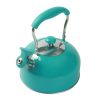 Compatible Stovetop Kettle, Stainless Steel Turquoise, 8.30 x 7.20 x 8.70 inches