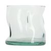 (2 pack) Clear Green Glass, 11.5 oz